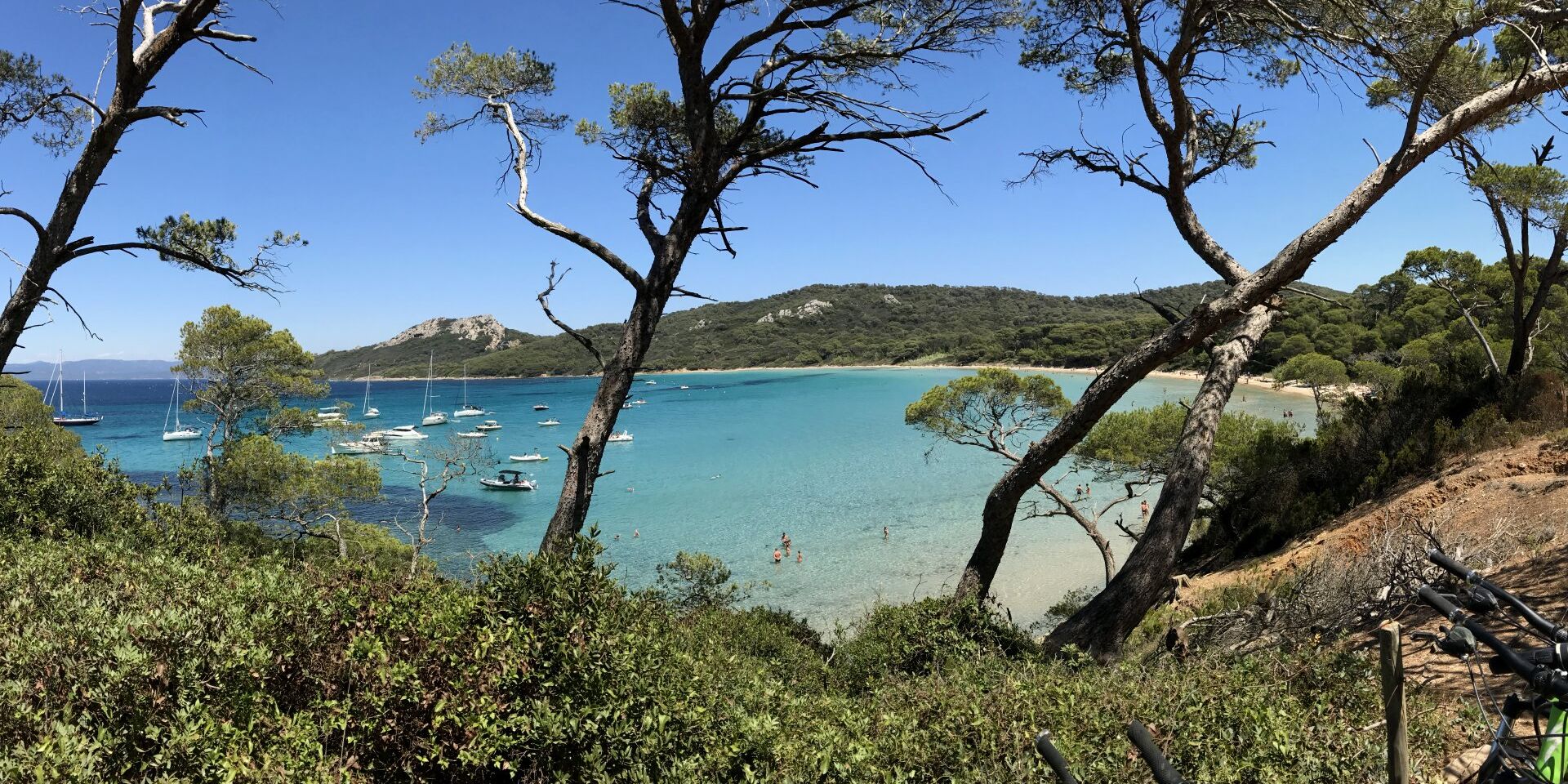 Porquerolles liegt in der Nähe von unserem Campingplatz im Departement Var.