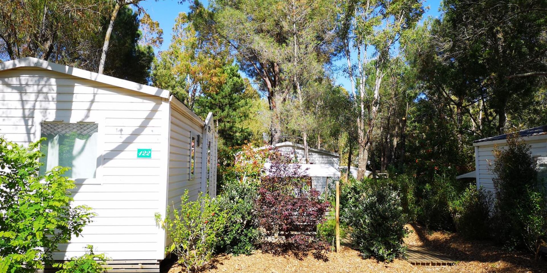 Preisgünstiges Mobilhaus für günstige Ferien auf einem Campingplatz in La-Londe-les-Maures