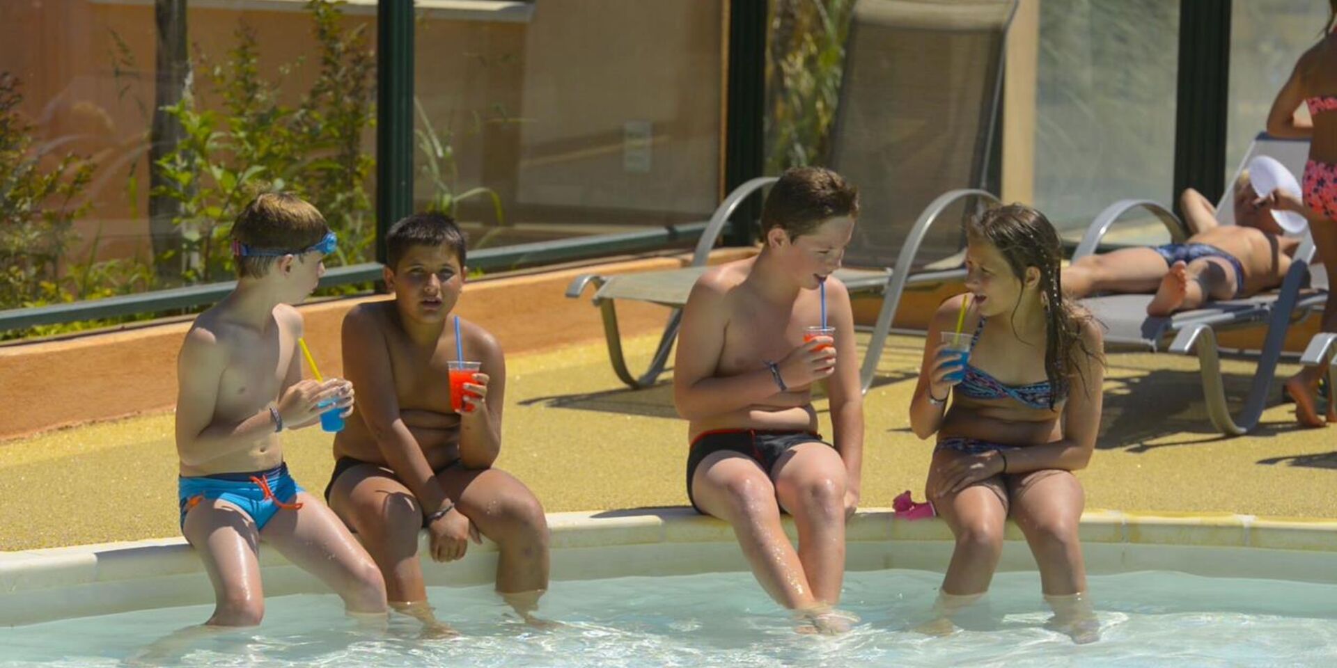 Auf dem familienfreundlichen Campingplatz in Südfrankreich ist das Wasserparadies auch das Paradies der Kinder