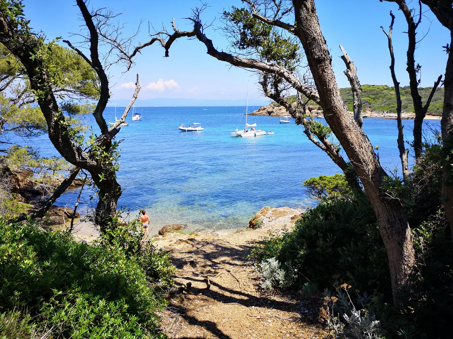 Traumhaft schöne Ferien auf einem Campingplatz in der Nähe von Porquerolles