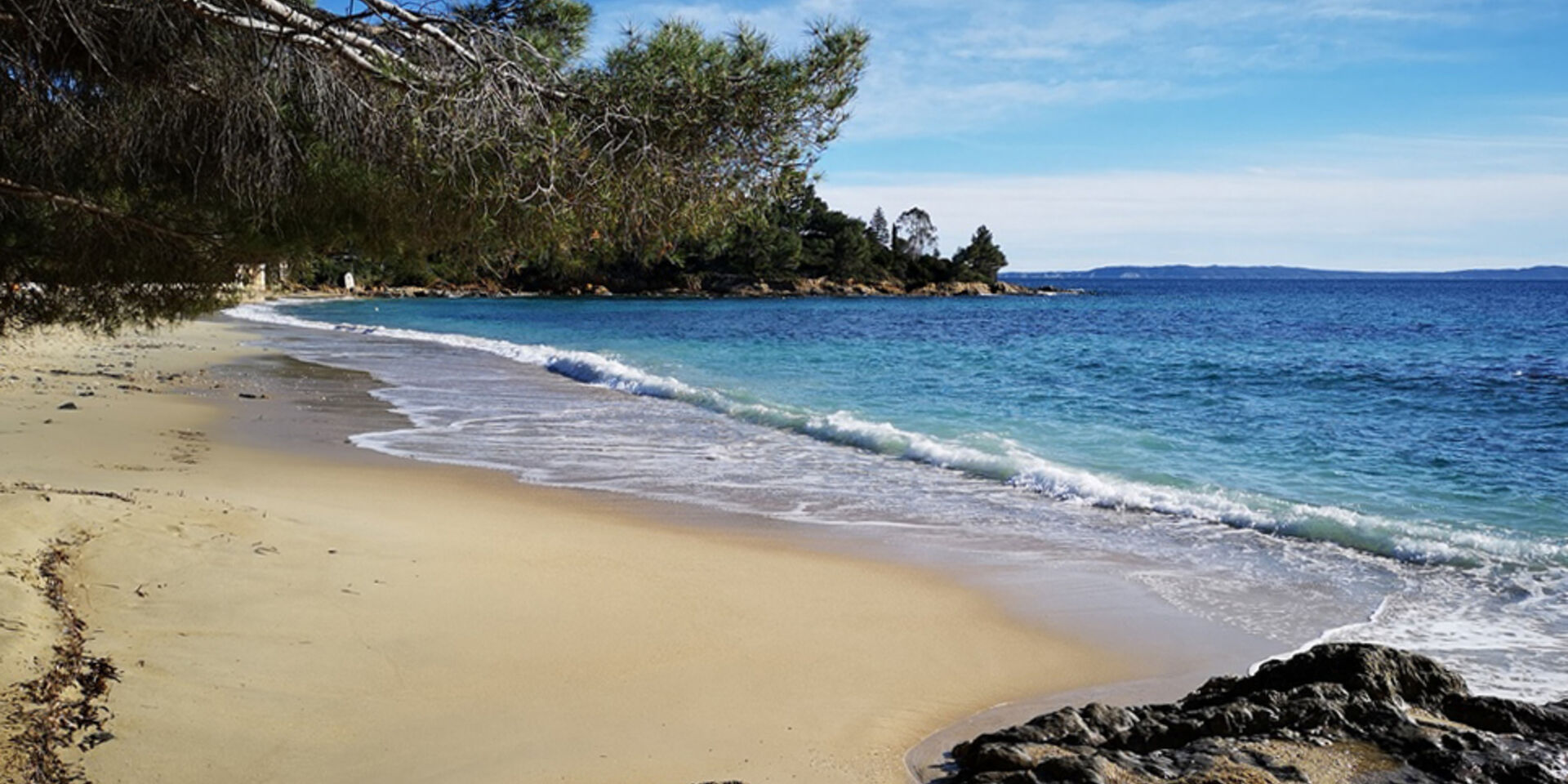 Der Strand ‘La Fossette’ in Le Lavandou