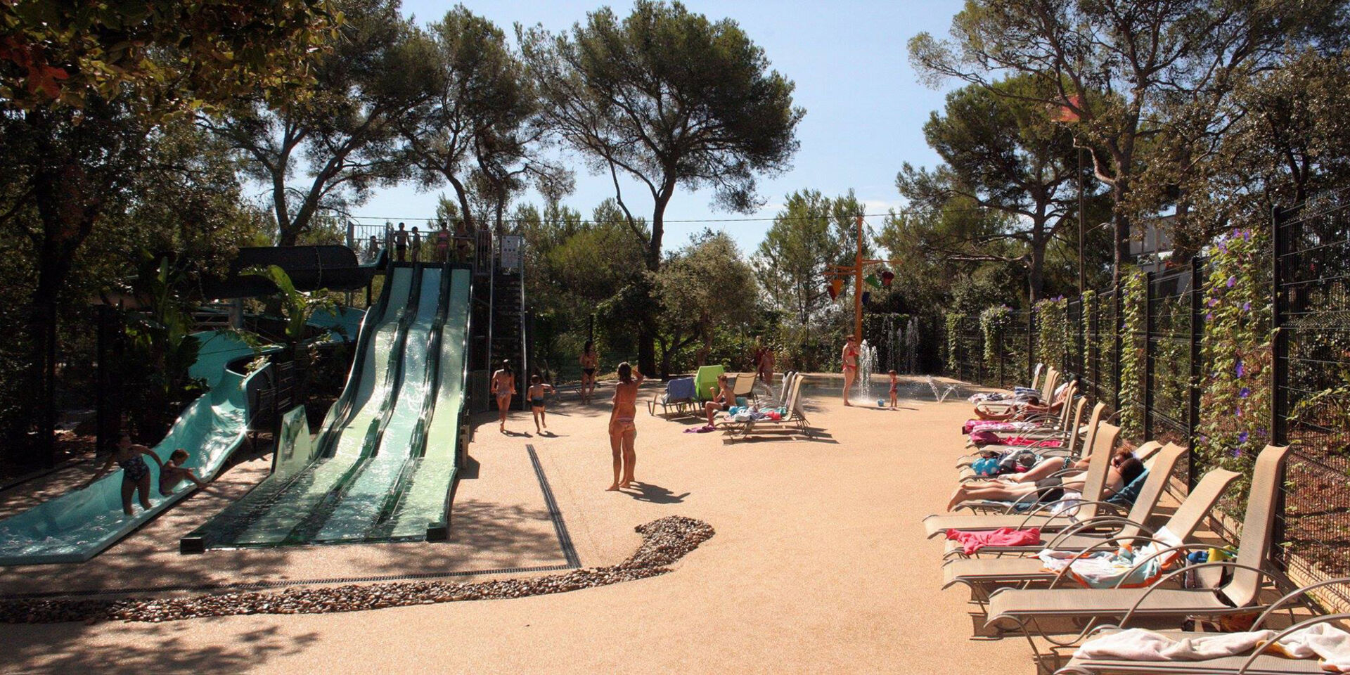 Campingplatz mit Wasserparadies und Wasserspielen!