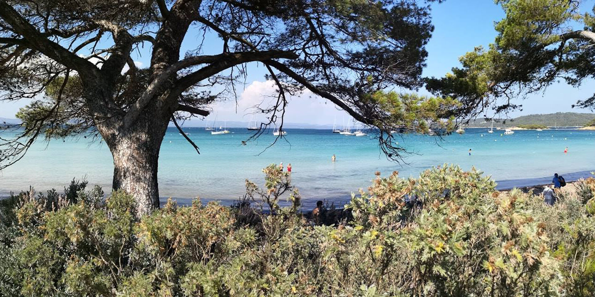 Vom Campingplatz aus kommend, steigen Sie am besten im Hafen von La Londe in die Fähre nach Porquerolles