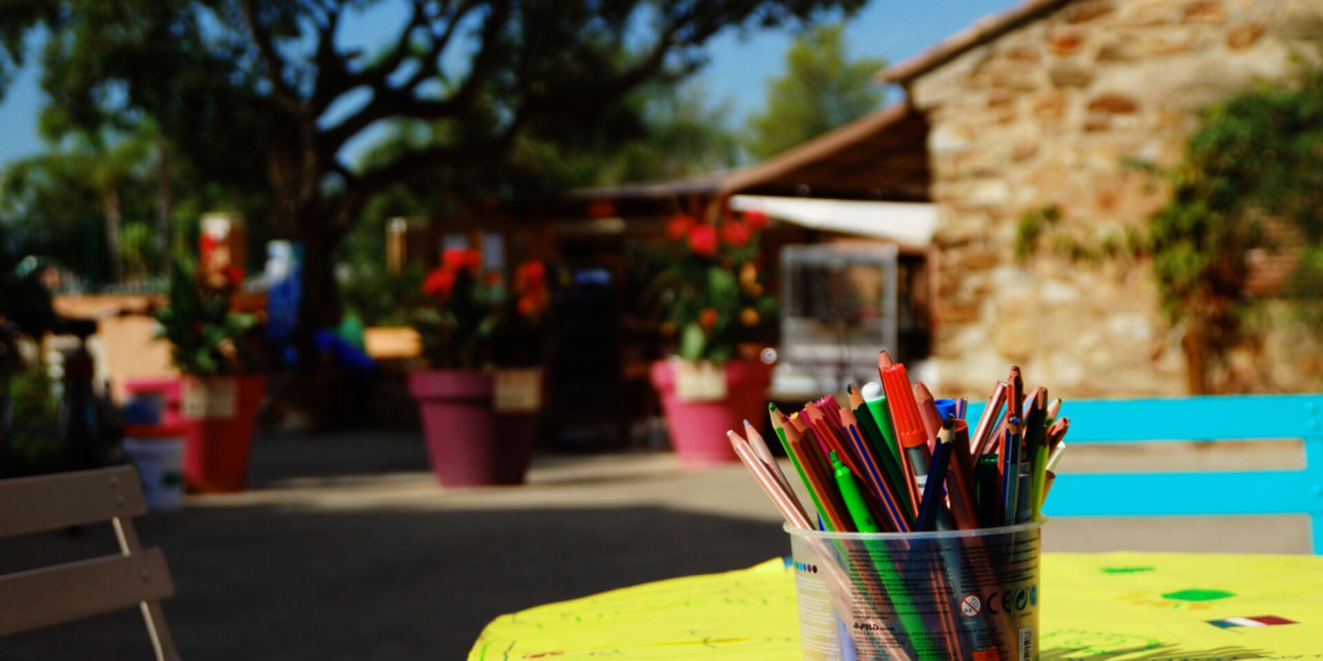 Der Kinderclub bietet Animationen und Aktivitäten für tolle Ferien auf dem Campingplatz.