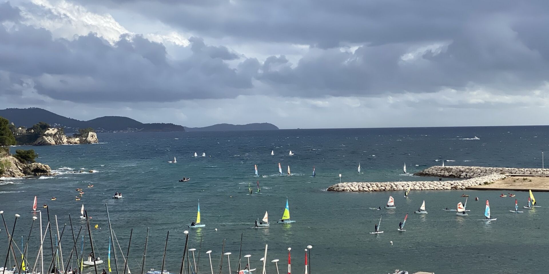 Familienfreundlicher Strand in Toulon