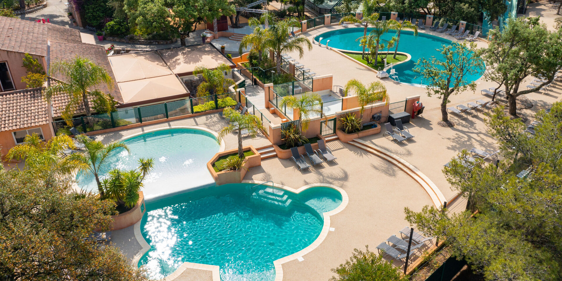 Unser Campingplatz mit einem Wasserparadies im Departement Var