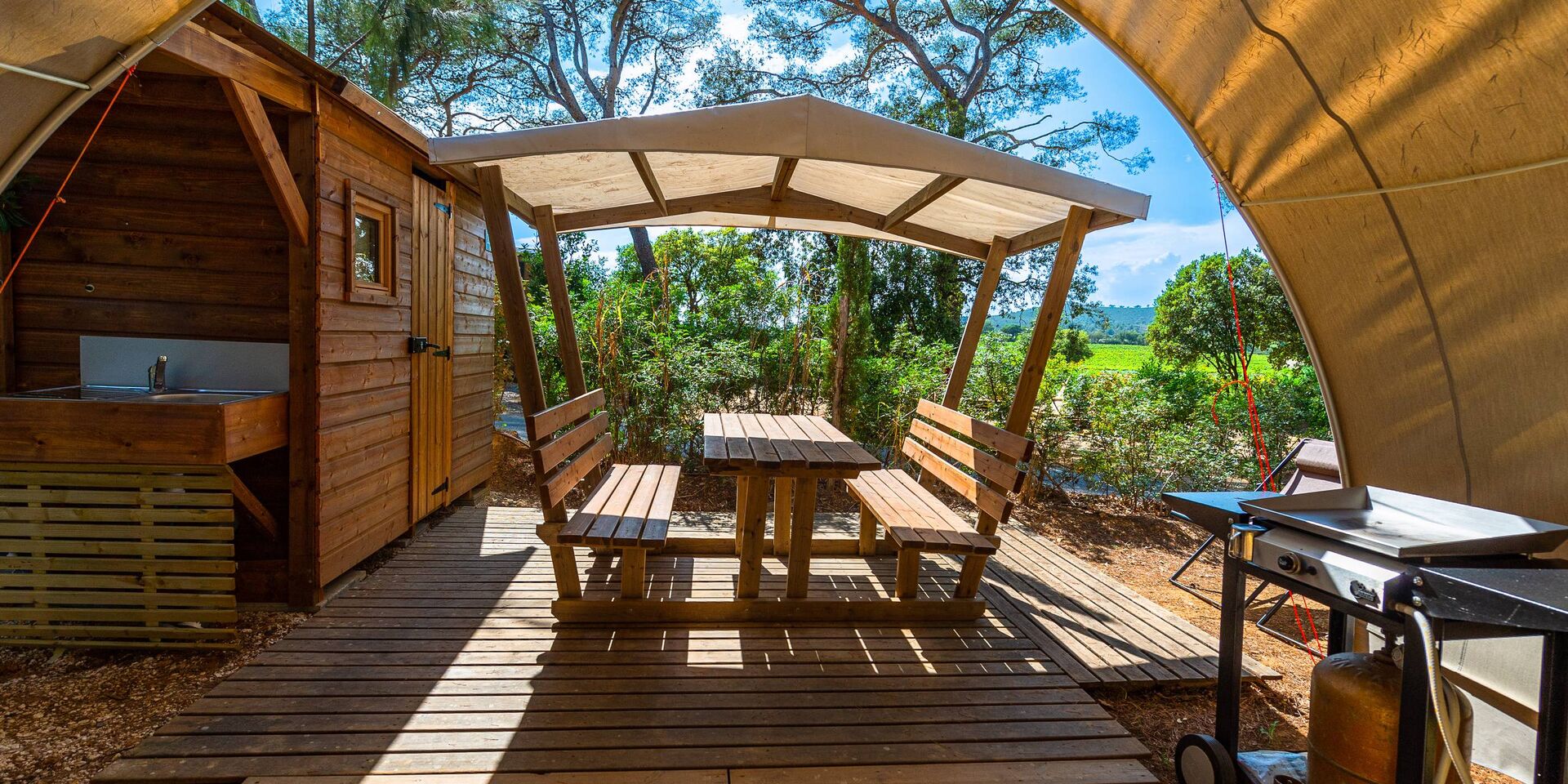 Naturnaher und preisgünstiger Campingplatz an der Côte d’Azur