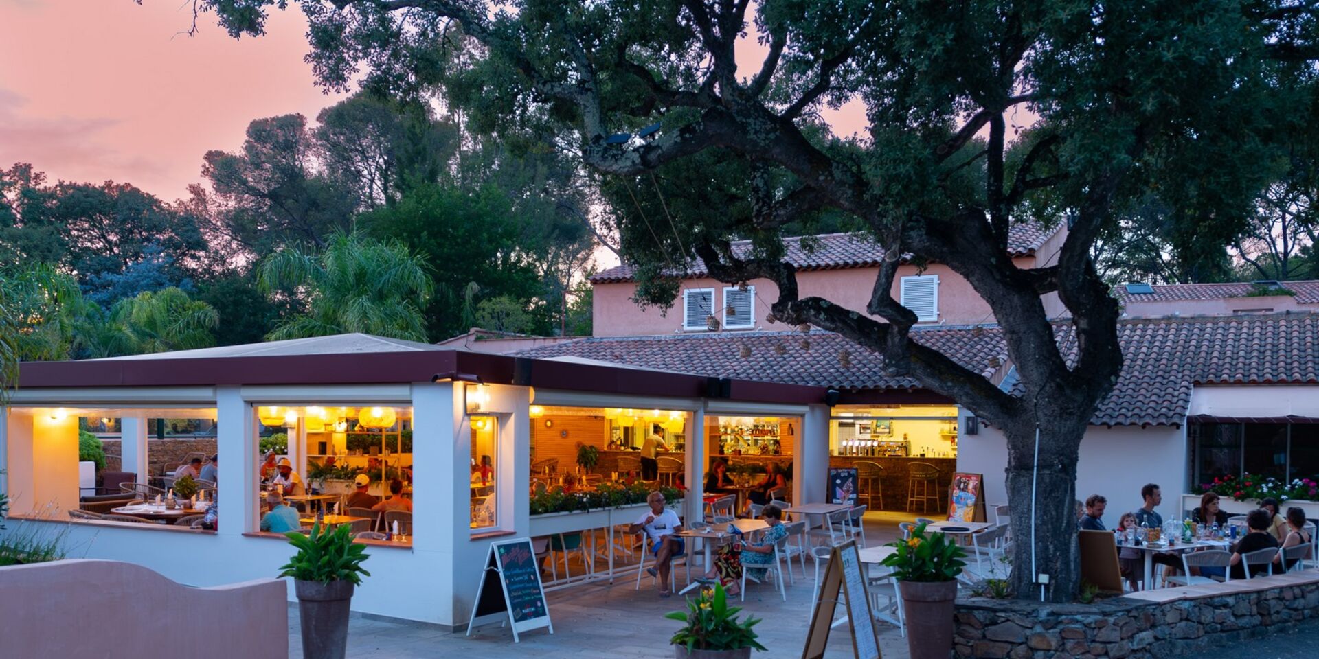 Ein preisgünstiges Restaurant in La Londe