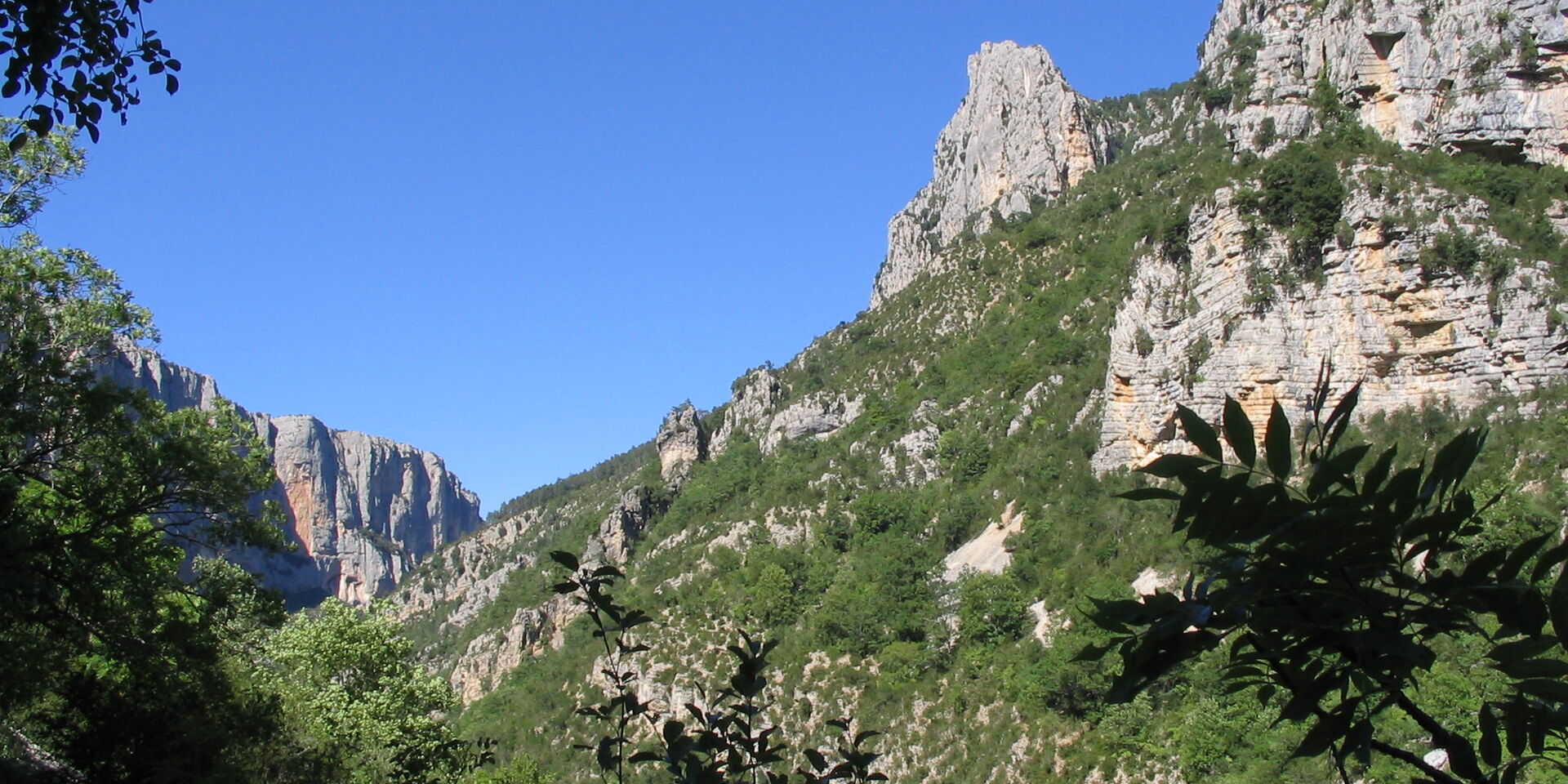 Die Verdon-Schlucht mit dem Fahrrad