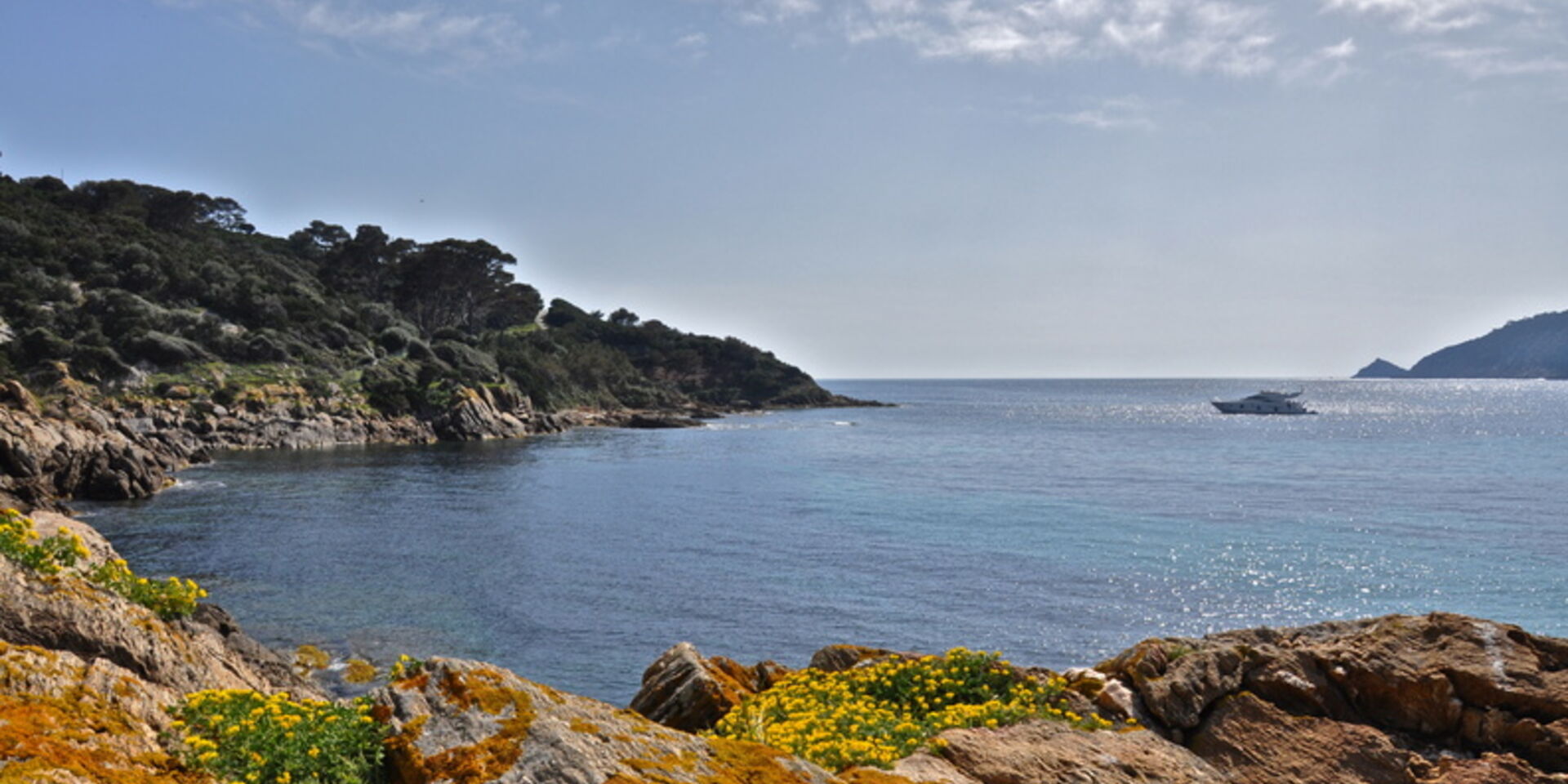 Die Insel ‘Le Levant’ gehört zu den Inseln von Hyères im Departement Var.