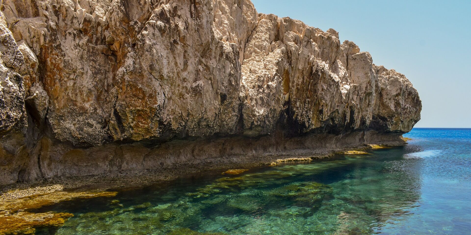 Ein ruhiger Strand in Hyères