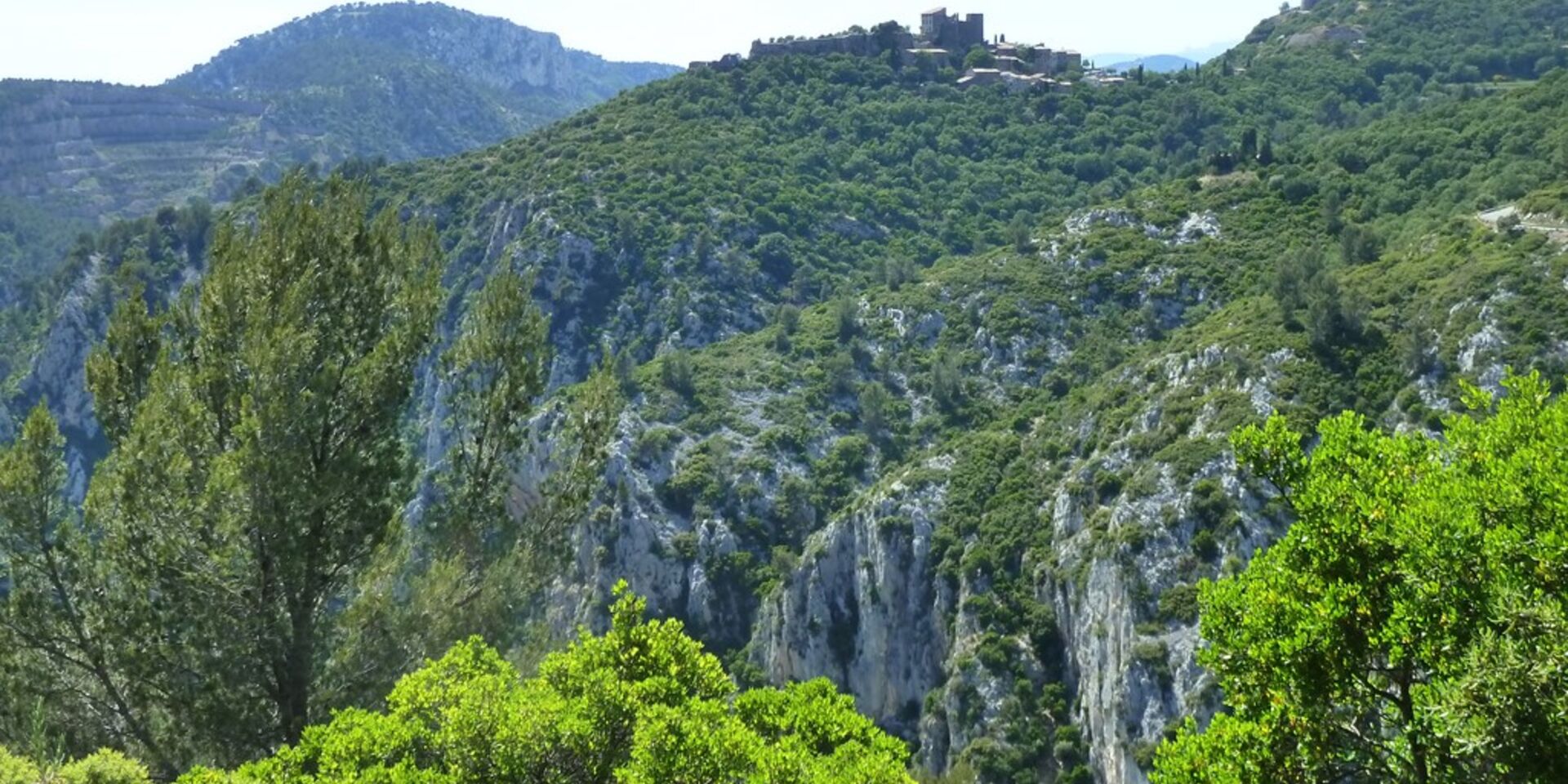 Eine Wanderung im Departement Var